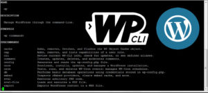 Read more about the article Manage WordPress through WP-CLI